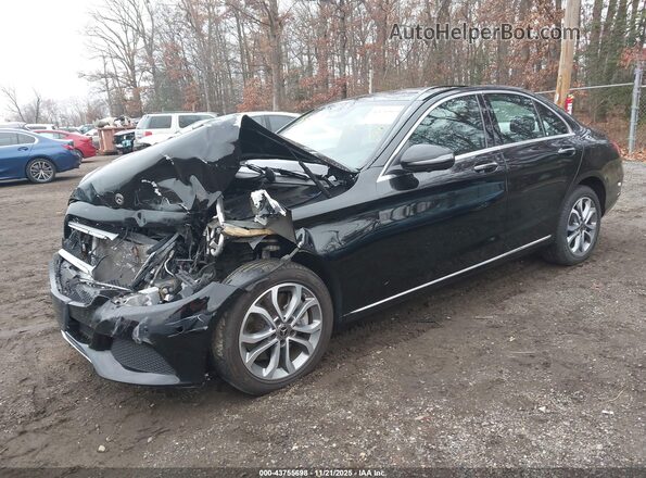 WDDWF4KB8JR324492 2018 MERCEDES-BENZ C-CLASS Black 