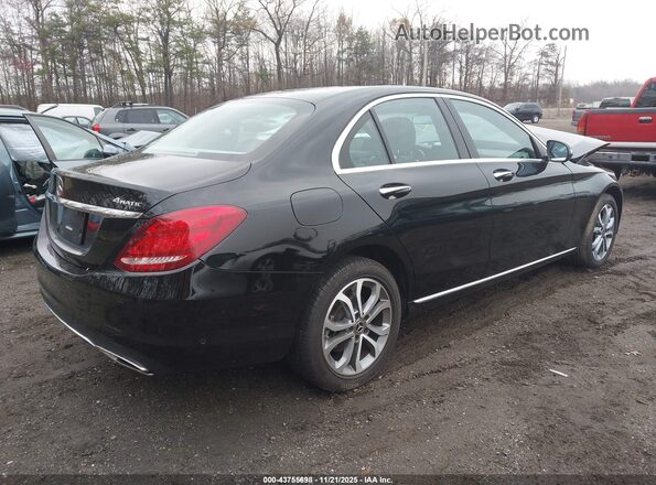 WDDWF4KB8JR324492 2018 MERCEDES-BENZ C-CLASS Black 