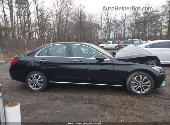 WDDWF4KB8JR324492 2018 MERCEDES-BENZ C-CLASS Black 