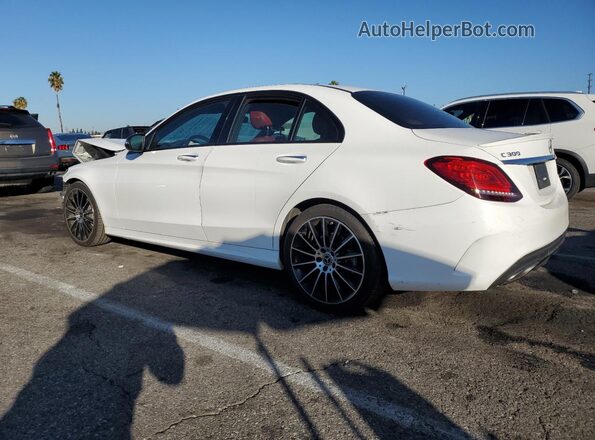WDDWF8DB0LR549836 2020 MERCEDES-BENZ C White Rear left