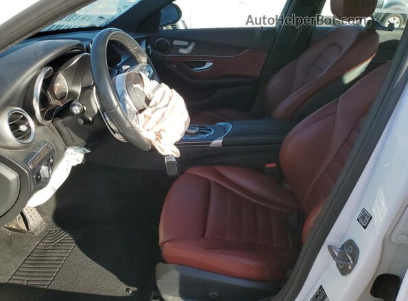 WDDWF8DB0LR549836 2020 MERCEDES-BENZ C White Front interior view