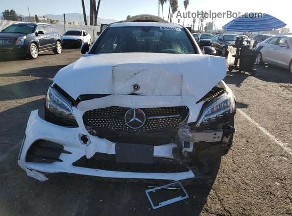 WDDWF8DB0LR549836 2020 MERCEDES-BENZ C White Front view
