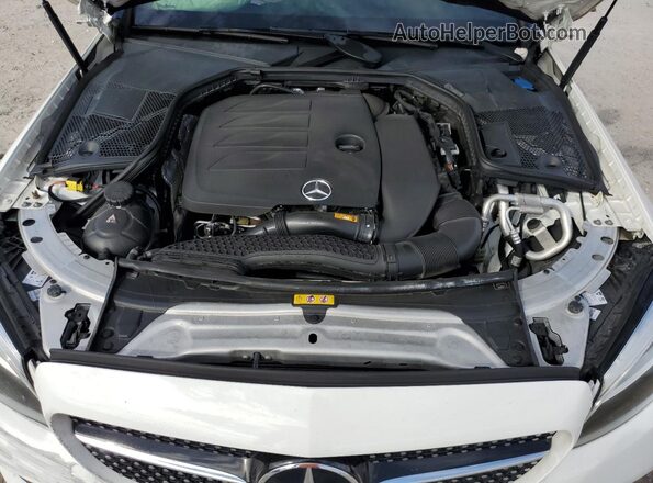 WDDWF8DB2LR525988 2020 MERCEDES-BENZ C Белый Вид задней части салона