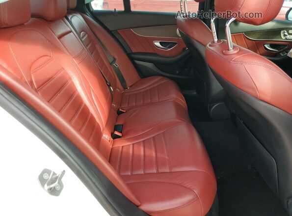WDDWF8DB2LR525988 2020 MERCEDES-BENZ C Белый Вид задних сидений