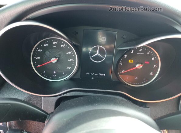 WDDWF8DB2LR525988 2020 MERCEDES-BENZ C Белый Вид щитка приборов