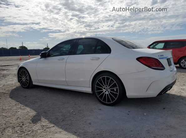 WDDWF8DB2LR525988 2020 MERCEDES-BENZ C Белый Задняя левая четверть