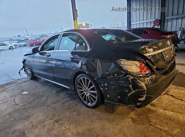 WDDWF8DB3LR558689 2020 MERCEDES-BENZ C Черный Задняя левая четверть