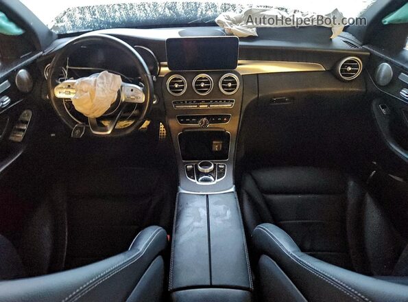 WDDWF8DB3LR558689 2020 MERCEDES-BENZ C Черный Вид панели приборов