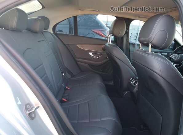 WDDWF8DB6LR533057 2020 MERCEDES-BENZ C Silver Vista de los asientos traseros
