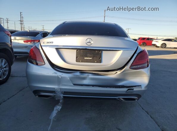 WDDWF8DB6LR533057 2020 MERCEDES-BENZ C Silver Vista trasera