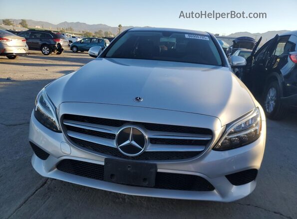 WDDWF8DB6LR533057 2020 MERCEDES-BENZ C Silver Vista frontal
