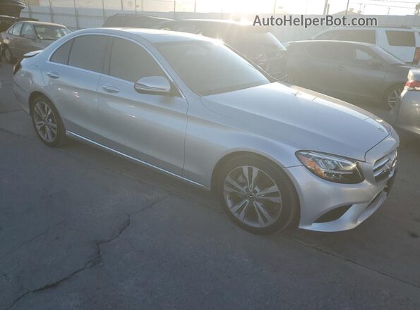 WDDWF8DB6LR533057 2020 MERCEDES-BENZ C Silver Delantero derecho