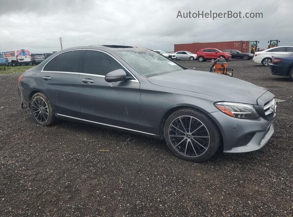 WDDWF8DB7LR564351 2020 MERCEDES-BENZ C Gray Front right