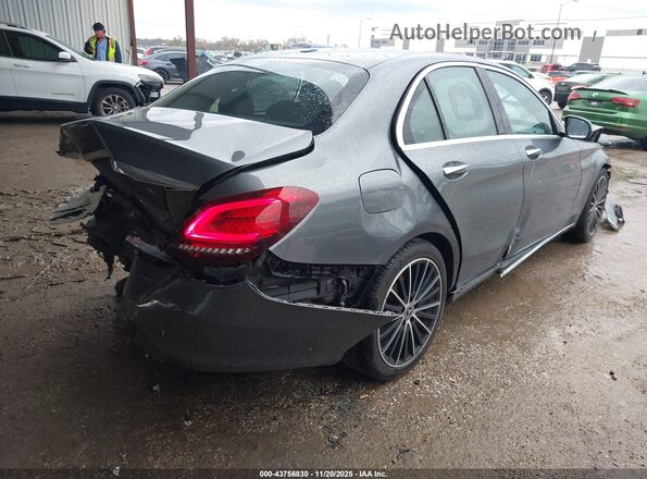 WDDWF8DB8LR548093 2020 MERCEDES-BENZ C-CLASS Gray 
