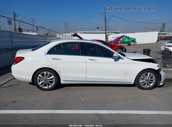 WDDWF8DB9LR537488 2020 MERCEDES-BENZ C-CLASS White 