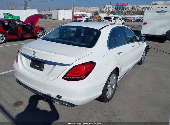 WDDWF8DB9LR537488 2020 MERCEDES-BENZ C-CLASS White 
