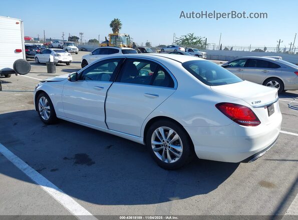 WDDWF8DB9LR537488 2020 MERCEDES-BENZ C-CLASS White 