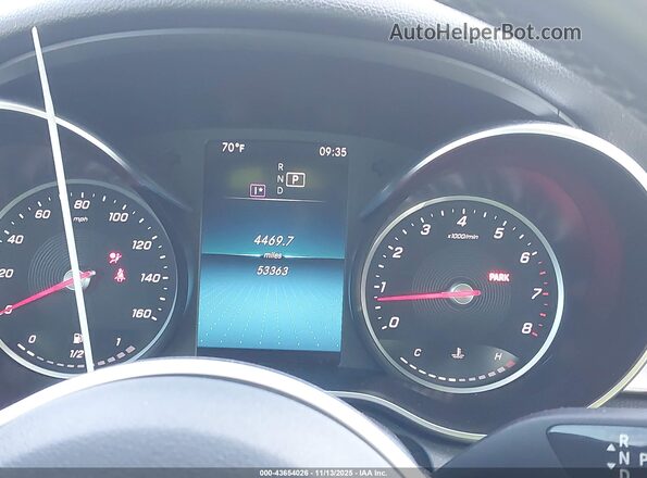 WDDWF8DBXLR549228 2020 MERCEDES-BENZ C-CLASS Black Widok tylnych siedzeń