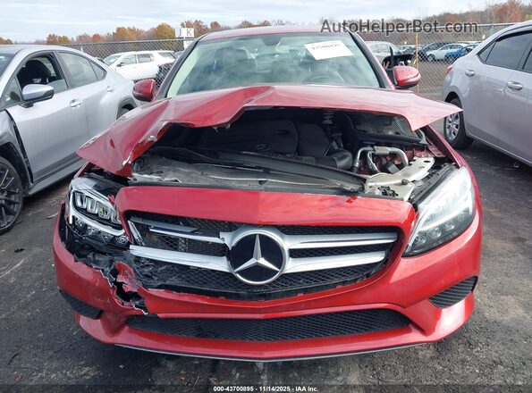 WDDWF8EB7LR550514 2020 MERCEDES-BENZ C-CLASS Красный Вид щитка приборов
