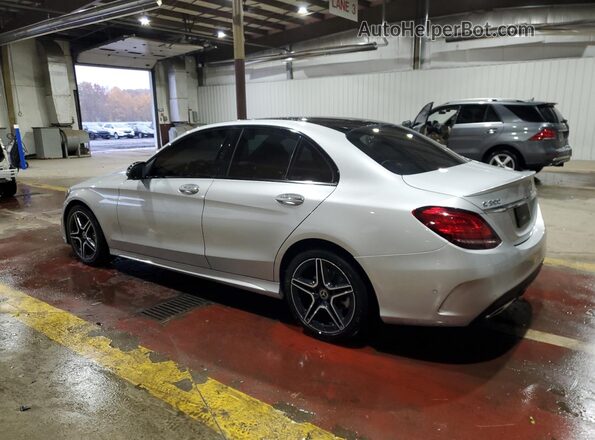 WDDWF8EB7LR552005 2020 MERCEDES-BENZ C Silver Rear left