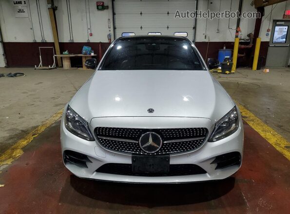 WDDWF8EB7LR552005 2020 MERCEDES-BENZ C Silver Front view