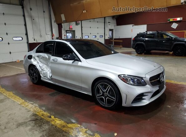 WDDWF8EB7LR552005 2020 MERCEDES-BENZ C Silver Front right