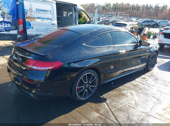 WDDWJ6EB0JF658961 2018 MERCEDES-BENZ AMG C 43 Black Rear right