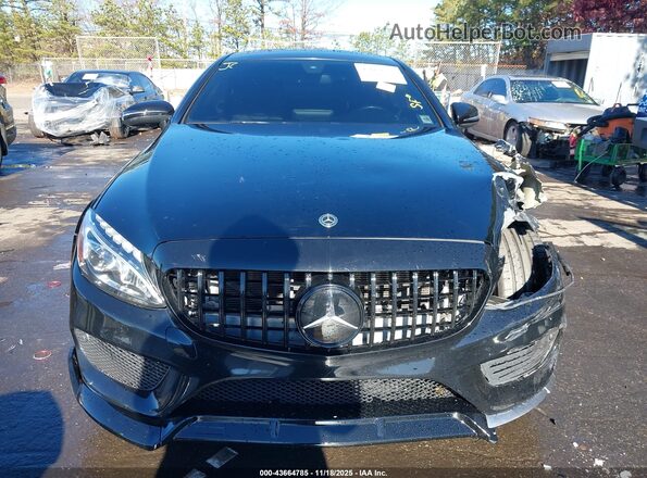 WDDWJ6EB0JF658961 2018 MERCEDES-BENZ AMG C 43 Black Instrument cluster view