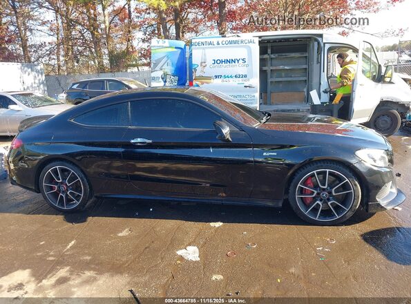 WDDWJ6EB0JF658961 2018 MERCEDES-BENZ AMG C 43 Black Rear interior view