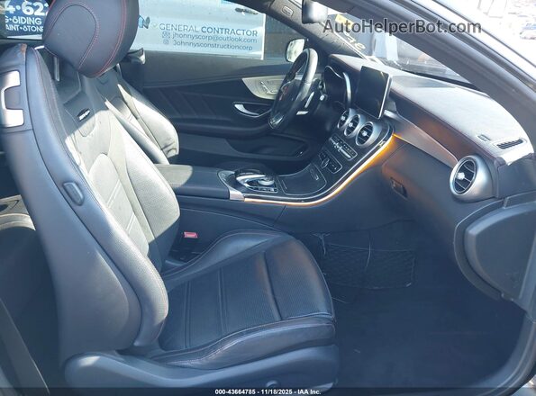 WDDWJ6EB0JF658961 2018 MERCEDES-BENZ AMG C 43 Black Front interior view