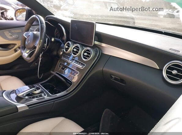 WDDWJ6EBXJF688291 2018 MERCEDES-BENZ AMG C 43 Black Front interior view