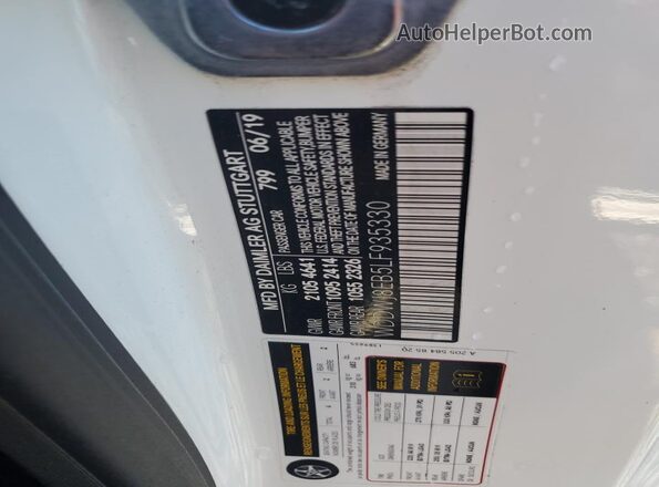 WDDWJ8EB5LF935330 2020 MERCEDES-BENZ C White 
