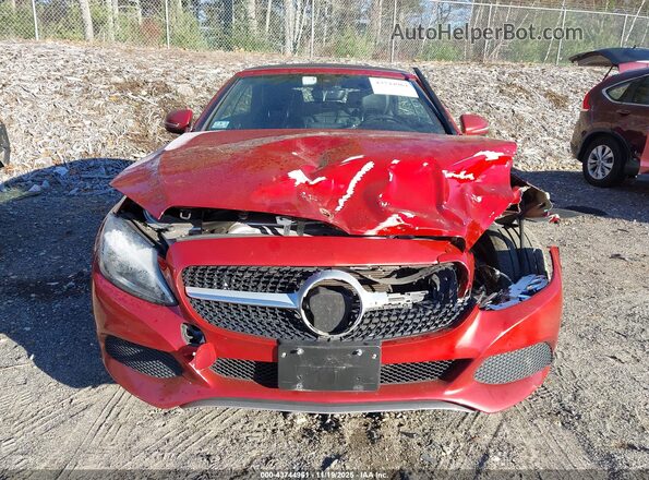 WDDWK4KB3JF631792 2018 MERCEDES-BENZ C-CLASS Красный Вид щитка приборов
