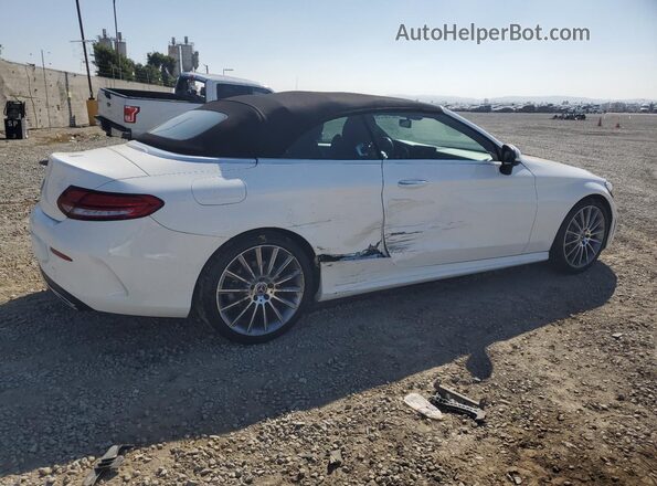 WDDWK8DB2KF794665 2019 MERCEDES-BENZ C White Задня права чверть