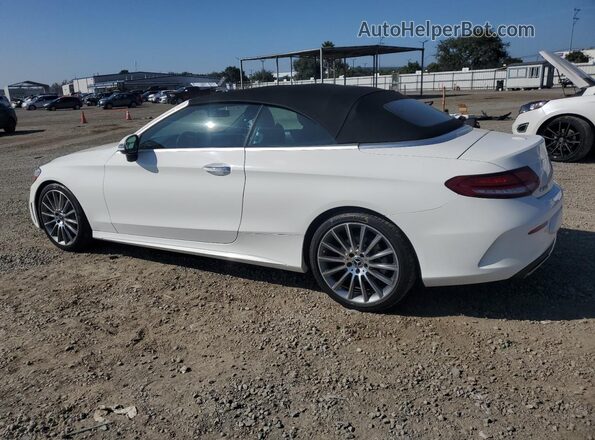 WDDWK8DB2KF794665 2019 MERCEDES-BENZ C White Задня ліва чверть