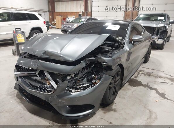 WDDXJ8FB2GA017587 2016 MERCEDES-BENZ S-CLASS Gray Front view