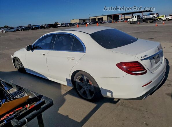 WDDZF4JB7HA125165 2017 MERCEDES-BENZ E White Tył lewy