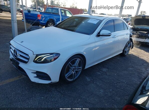 WDDZF4JBXKA580776 2019 MERCEDES-BENZ E-CLASS White Передня ліва чверть