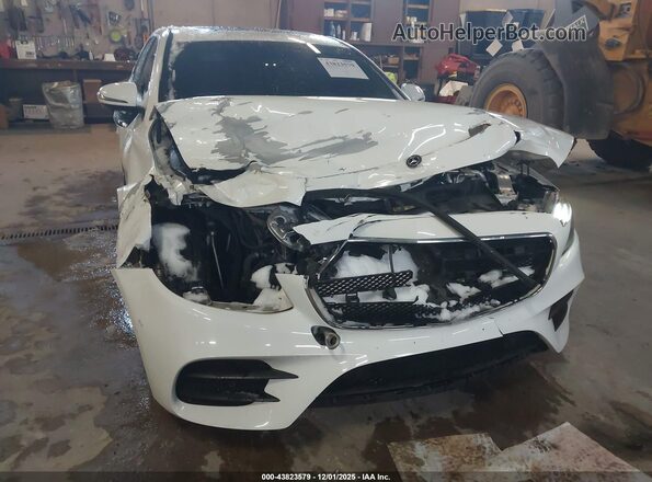 WDDZF4KB0KA669691 2019 MERCEDES-BENZ E-CLASS White Вид спереду