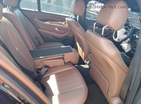 WDDZF4KB2HA134774 2017 MERCEDES-BENZ E Blue უკანა სავარძლების ხედი