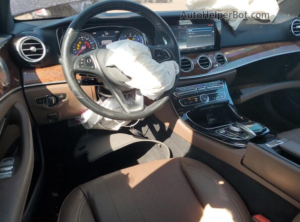 WDDZF4KB2HA134774 2017 MERCEDES-BENZ E Blue წინა პანელის ხედი