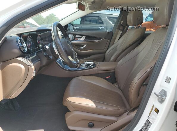 WDDZF4KB3HA073659 2017 MERCEDES-BENZ E White Սալոնի դիմացի տեսք