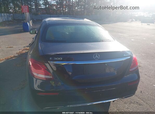 WDDZF4KB6HA114771 2017 MERCEDES-BENZ E-CLASS Black 
