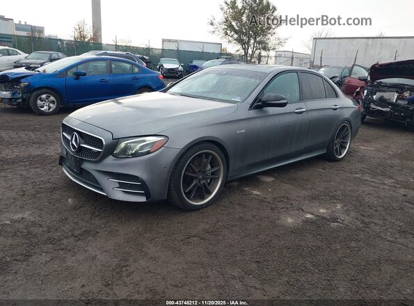 WDDZF6EB6HA183483 2017 MERCEDES-BENZ AMG E 43 Gray Vista tres cuartos delantera izquierda