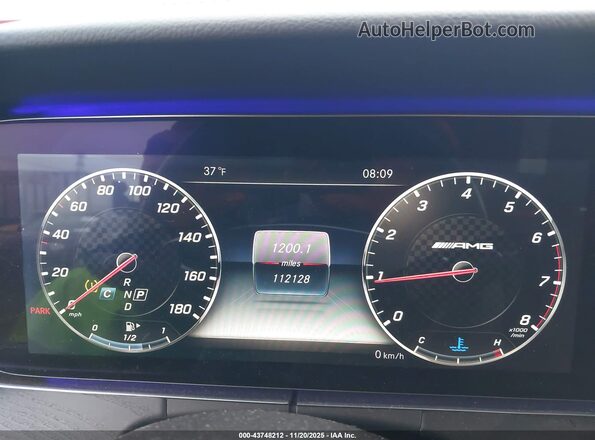 WDDZF6EB6HA183483 2017 MERCEDES-BENZ AMG E 43 Gray Vista de los asientos traseros