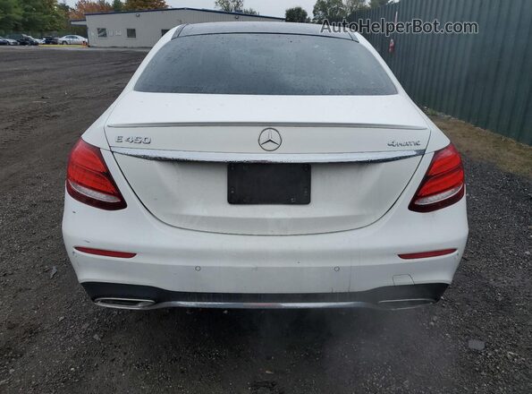 WDDZF6JB0KA490807 2019 MERCEDES-BENZ E White Вид ззаду