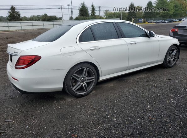 WDDZF6JB0KA490807 2019 MERCEDES-BENZ E White Задня права чверть