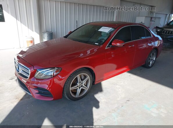 WDDZF8DB6LA715045 2020 MERCEDES-BENZ E-CLASS Red Vista tres cuartos delantera izquierda