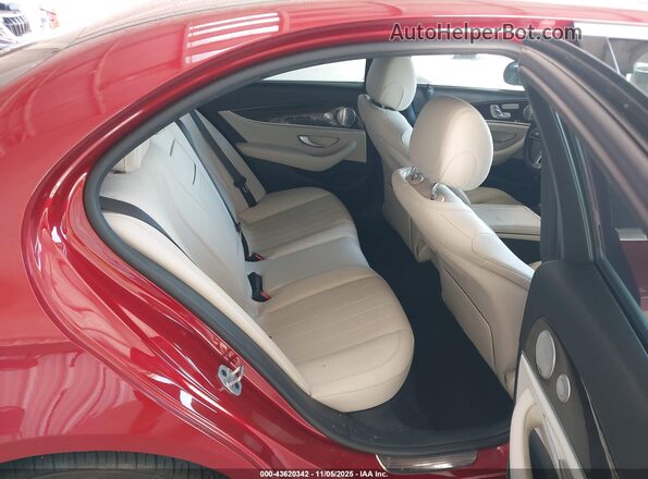 WDDZF8DB6LA715045 2020 MERCEDES-BENZ E-CLASS Red Vista de la etiqueta del VIN
