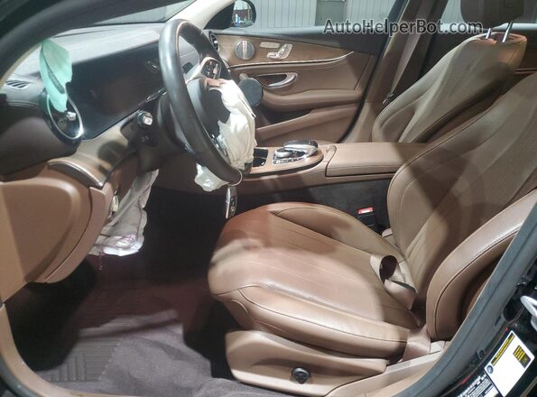 WDDZF8EB5LA725662 2020 MERCEDES-BENZ E Black Front interior view